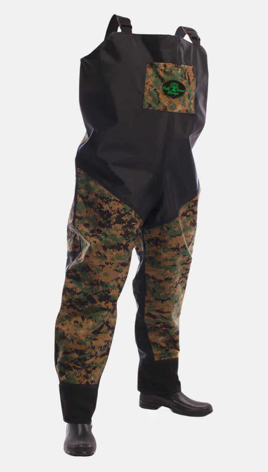 WADER USA  - BREATHABLE CHEST -"ZIP" OPTIONAL, "CUSTOM MADE" GUARANTEE